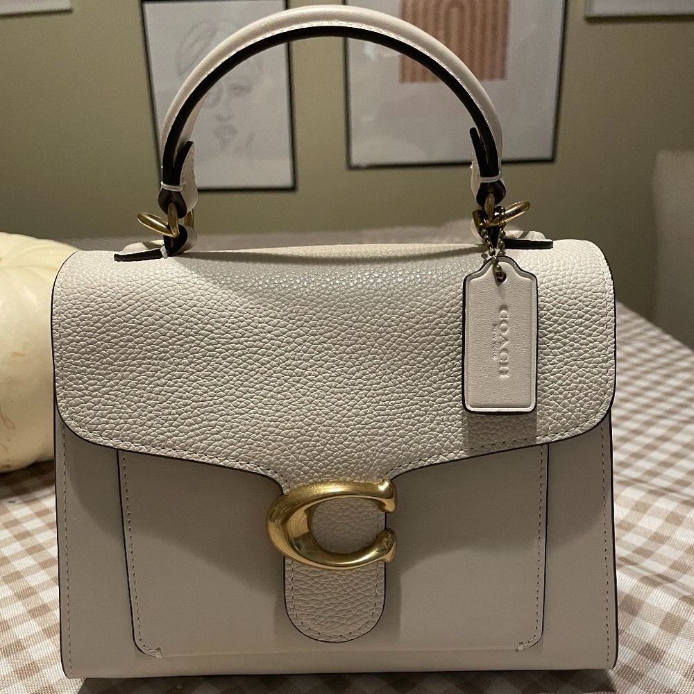 Coach Tabby 20 Mini Tote in Chaulk color
